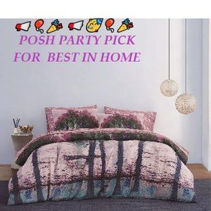 🆕💥Material Girl Kids Tropical Palm Tree Beach Vibes🌊 FULL+QUEEN 7 Pc SET 🆕💥